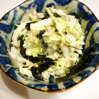 我が家の白菜サラダ